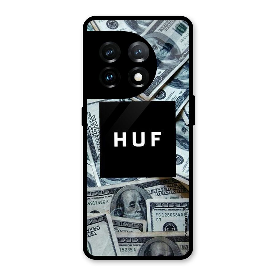 Money Life Glass Back Case for OnePlus 11