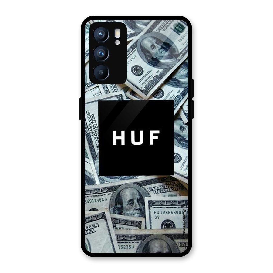 Money Life Glass Back Case for Oppo Reno6 5G