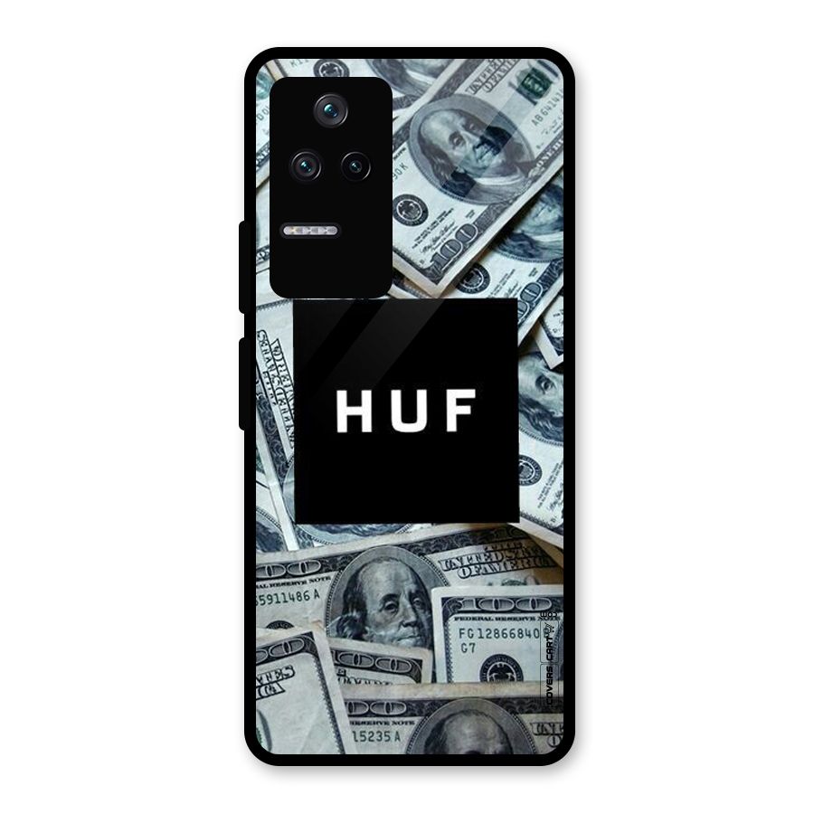Money Life Glass Back Case for Poco F4 5G