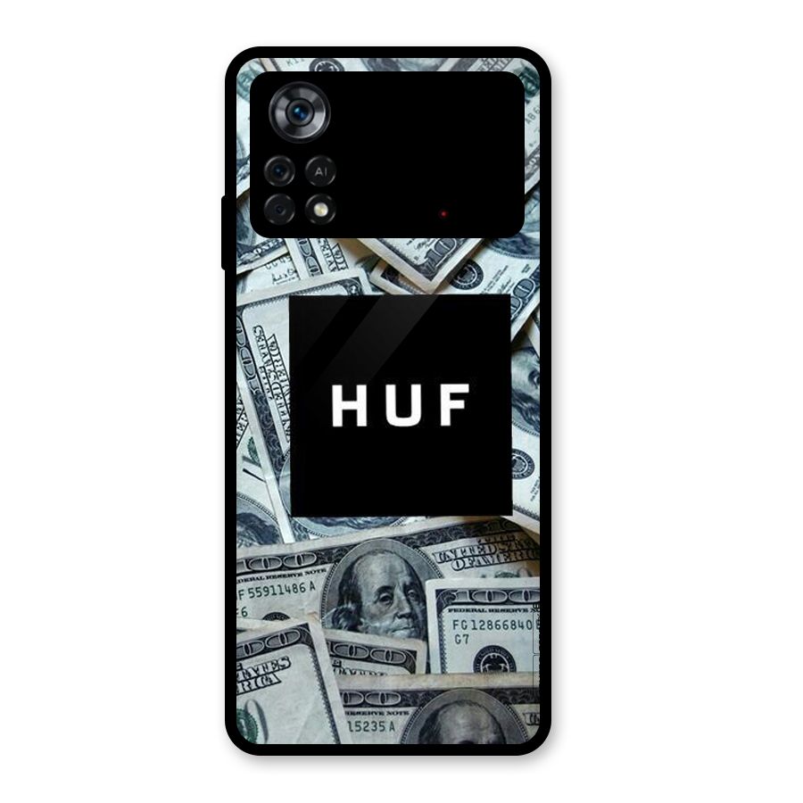 Money Life Glass Back Case for Poco X4 Pro 5G