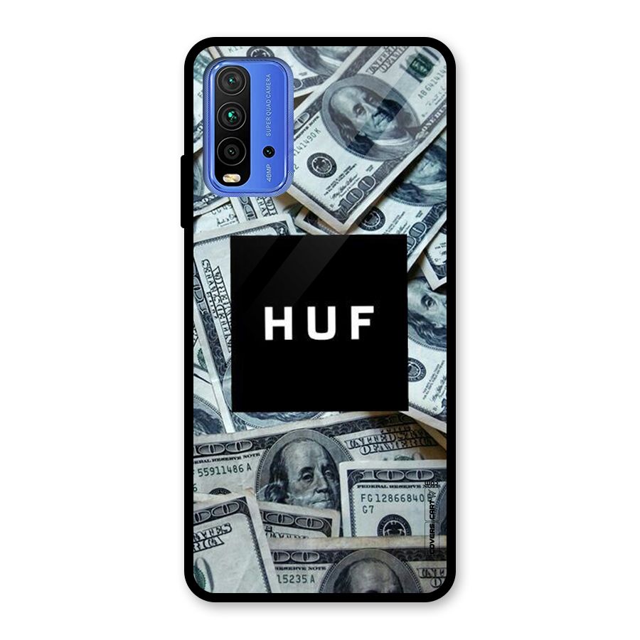 Money Life Glass Back Case for Redmi 9 Power