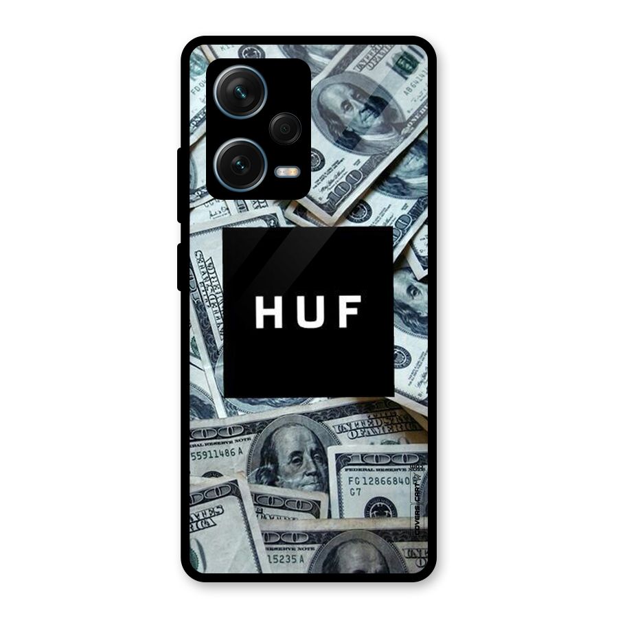 Money Life Glass Back Case for Redmi Note 12 Pro Plus 5G