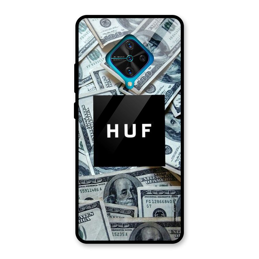 Money Life Glass Back Case for Vivo S1 Pro