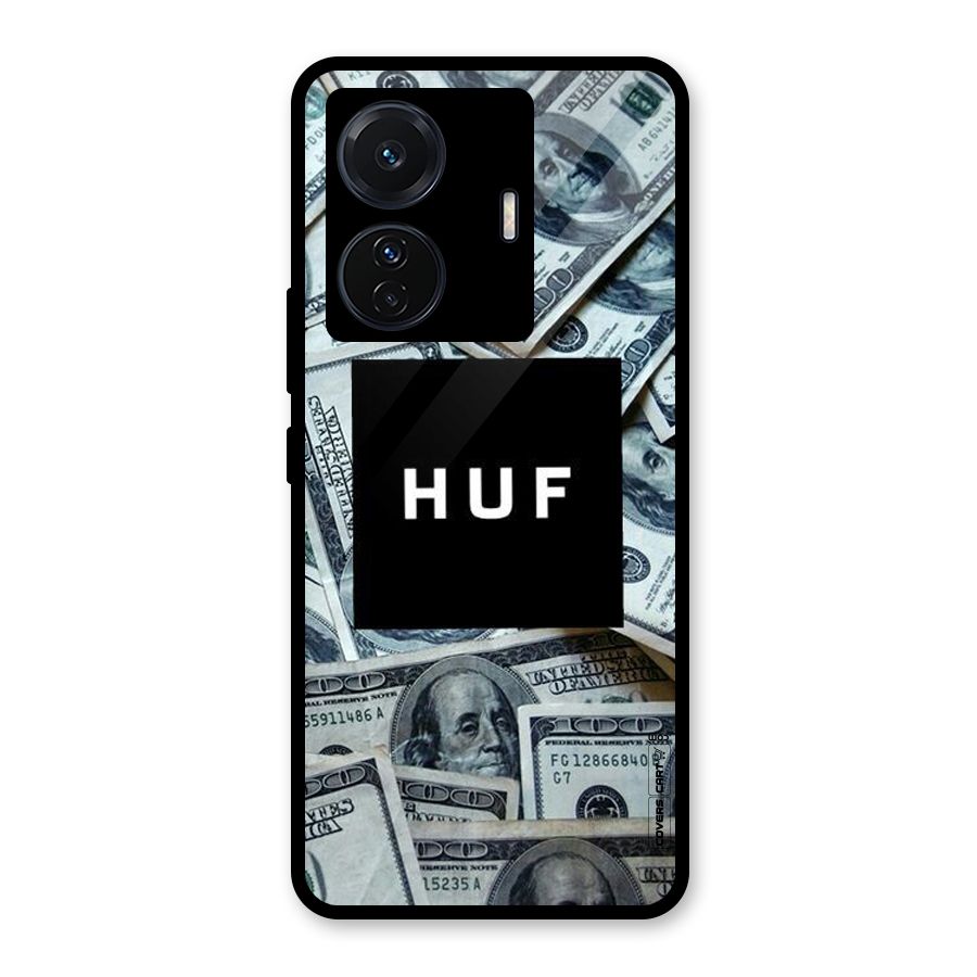 Money Life Glass Back Case for Vivo T1 Pro
