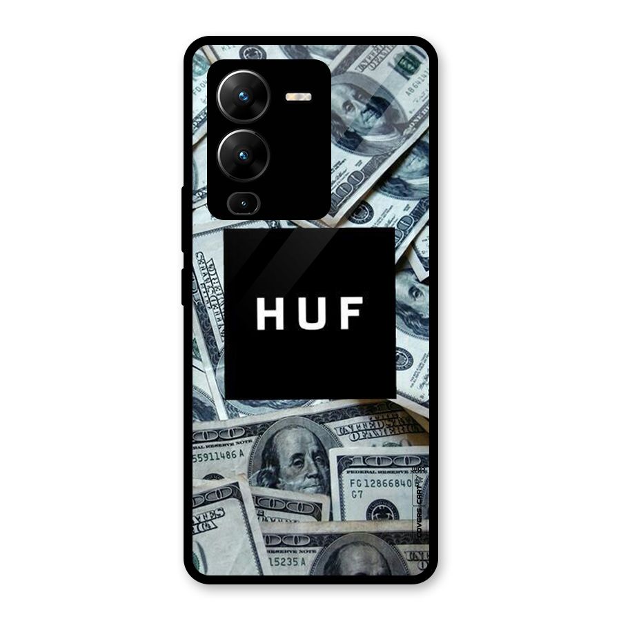 Money Life Glass Back Case for Vivo V25 Pro
