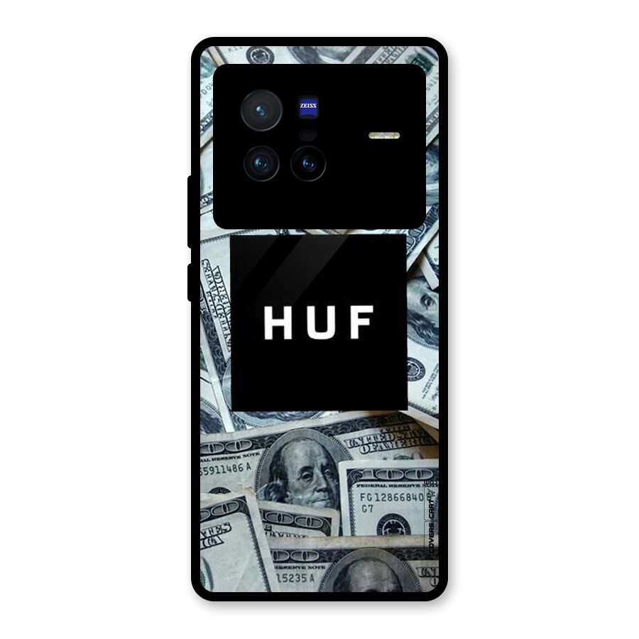 Money Life Glass Back Case for Vivo X80