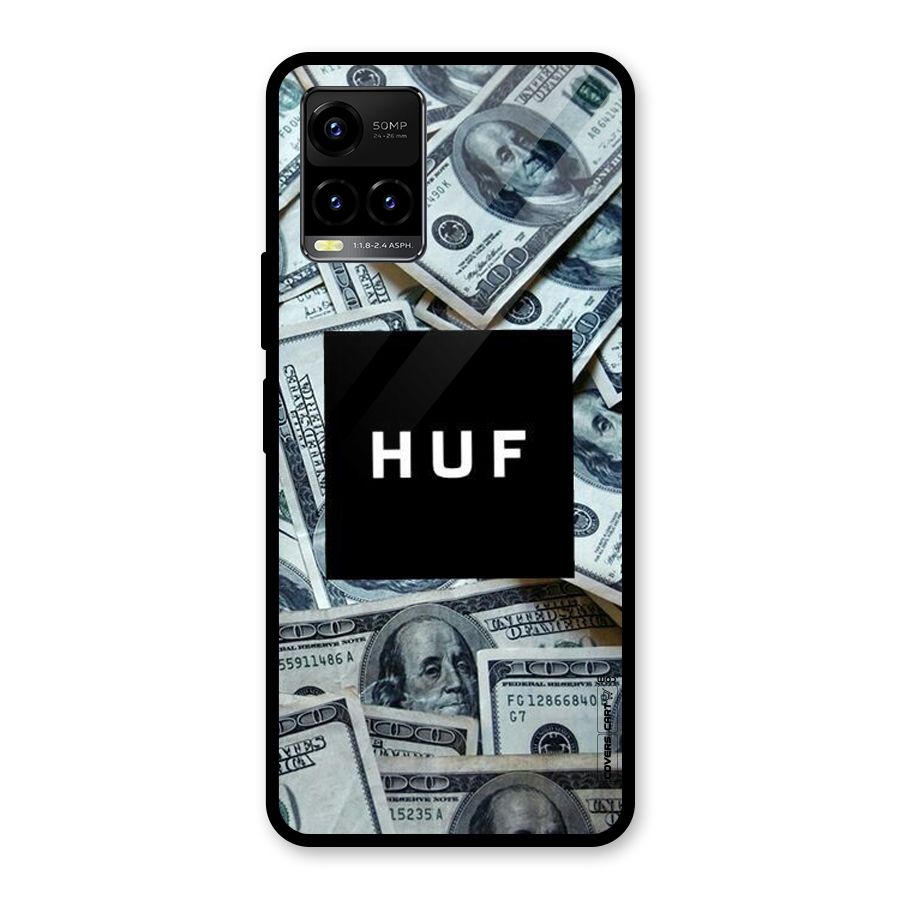 Money Life Glass Back Case for Vivo Y21A