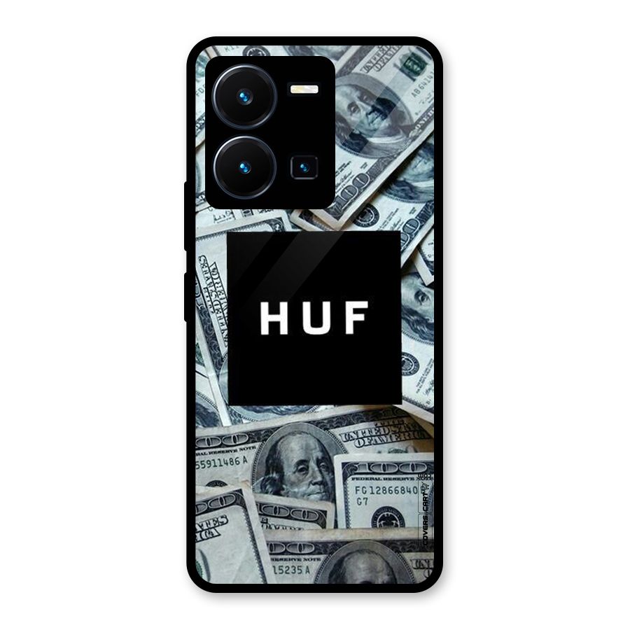 Money Life Glass Back Case for Vivo Y35