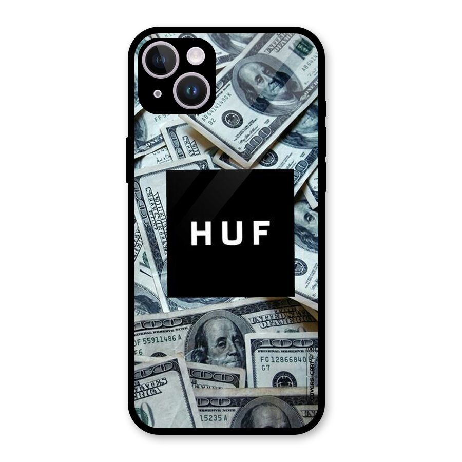 Money Life Glass Back Case for iPhone 14 Plus