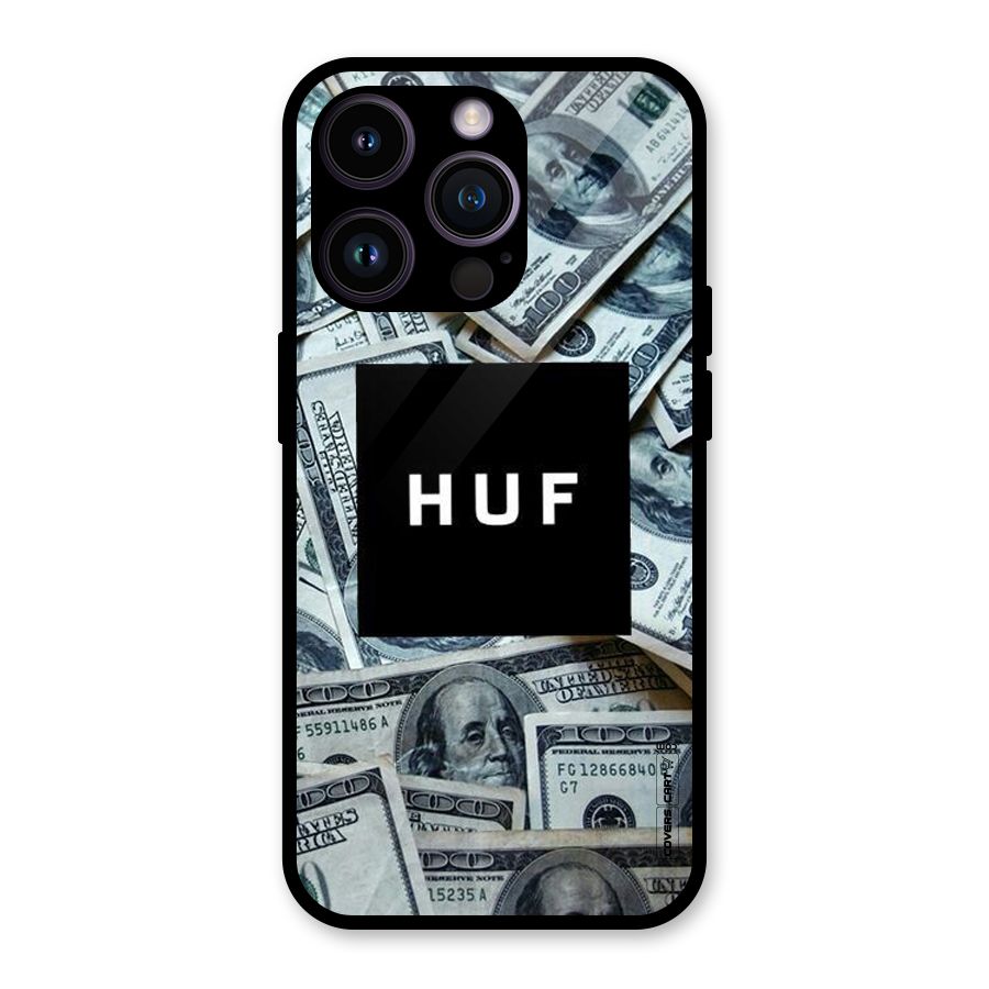 Money Life Glass Back Case for iPhone 14 Pro