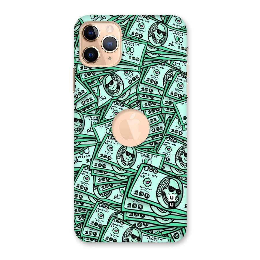 Money Swag Back Case for iPhone 11 Pro Max Logo Cut