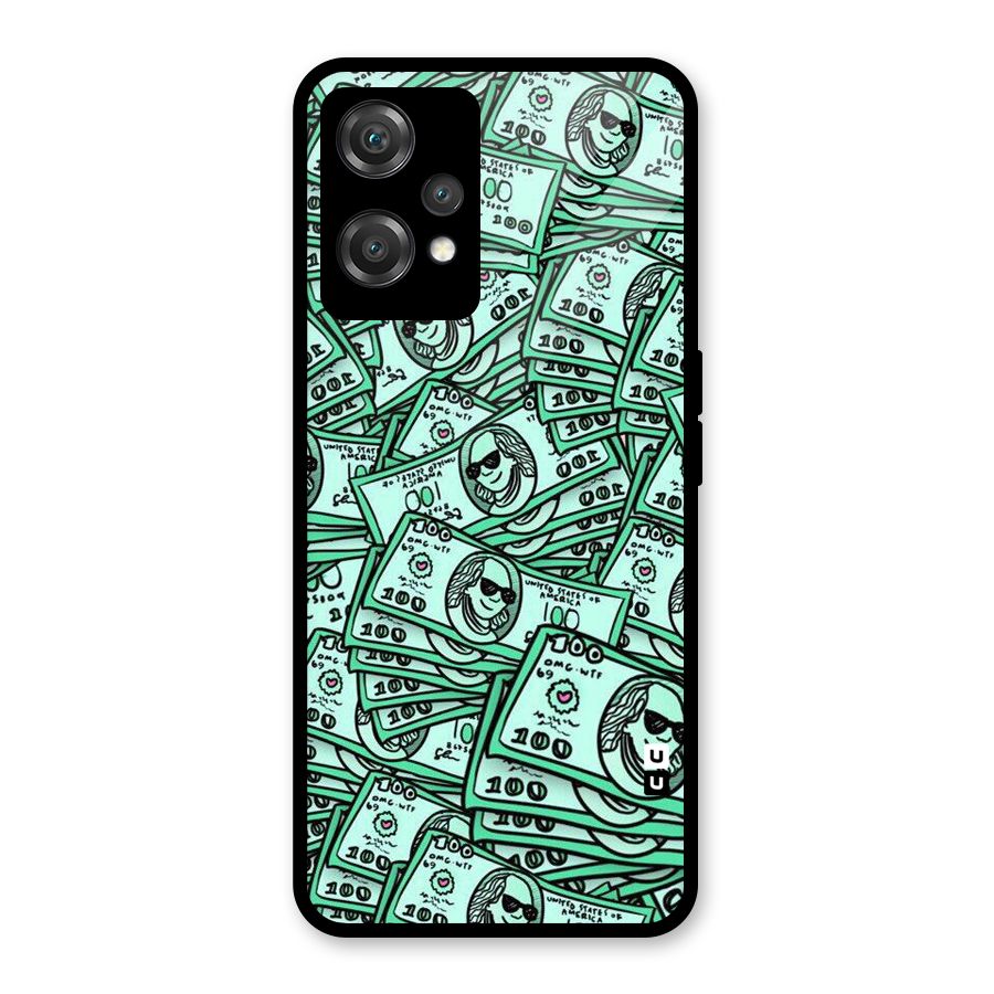 Money Swag Glass Back Case for OnePlus Nord CE 2 Lite 5G
