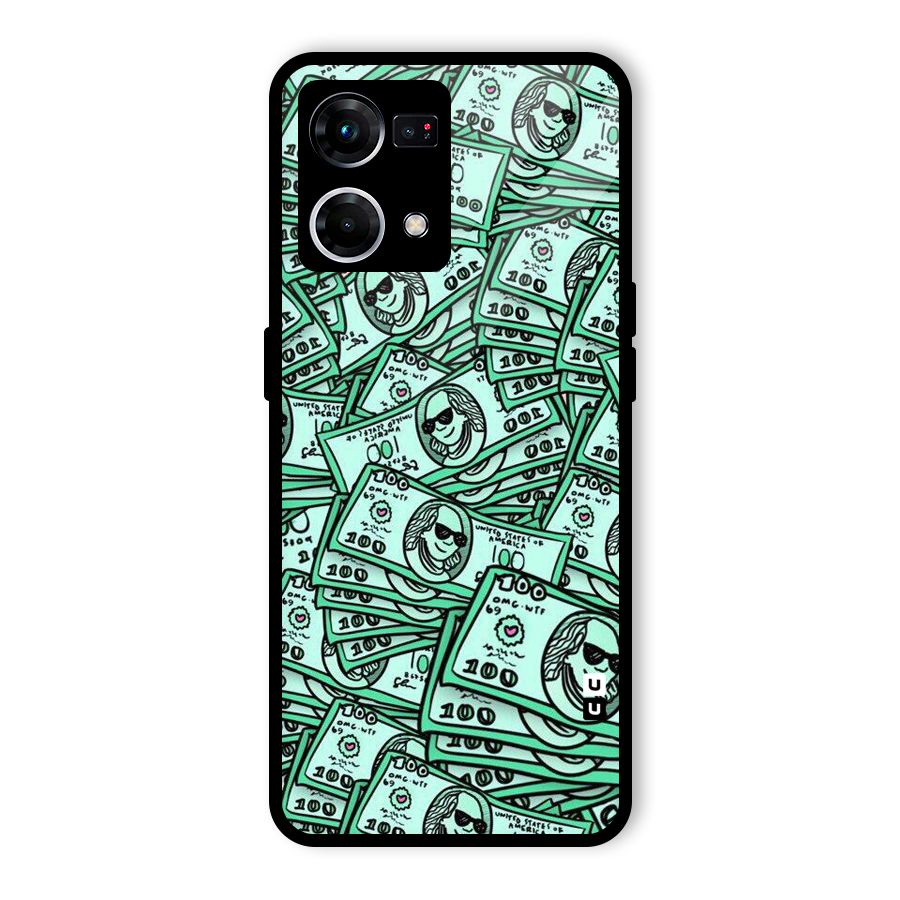 Money Swag Glass Back Case for Oppo F21 Pro 5G