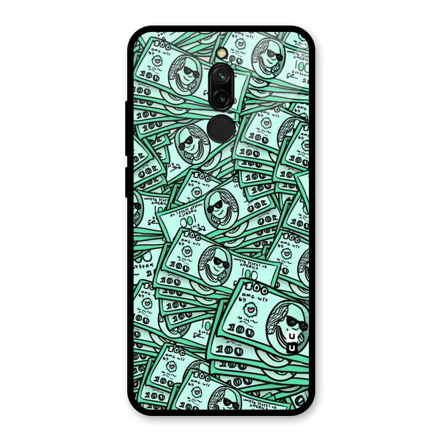 Money Swag Glass Back Case for Redmi 8