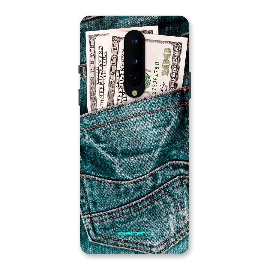 Money in Jeans Back Case for OnePlus 8