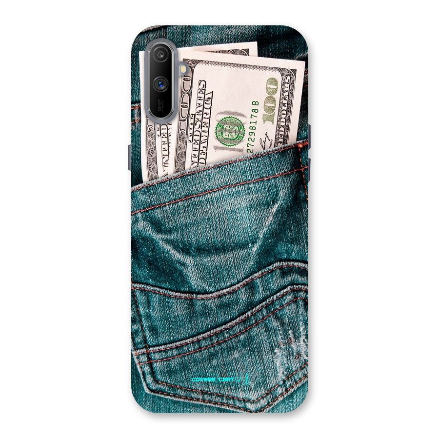 Money in Jeans Back Case for Realme C3