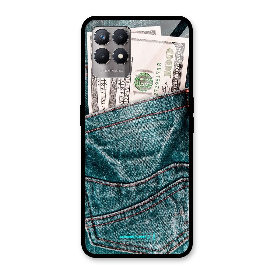 Money in Jeans Glass Back Case for Realme Narzo 50