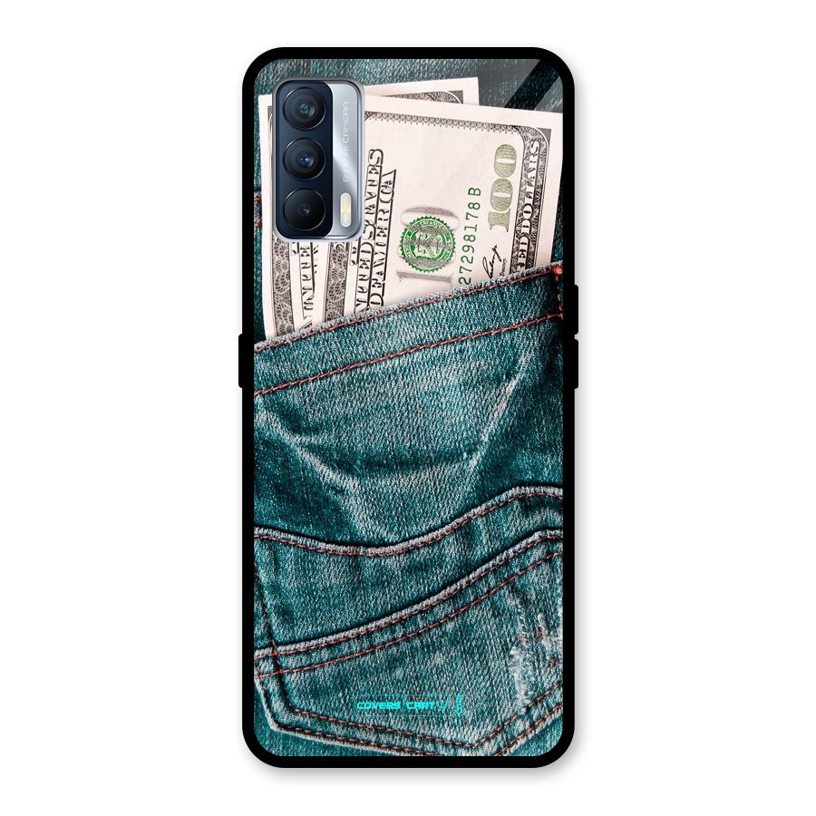 Money in Jeans Glass Back Case for Realme X7
