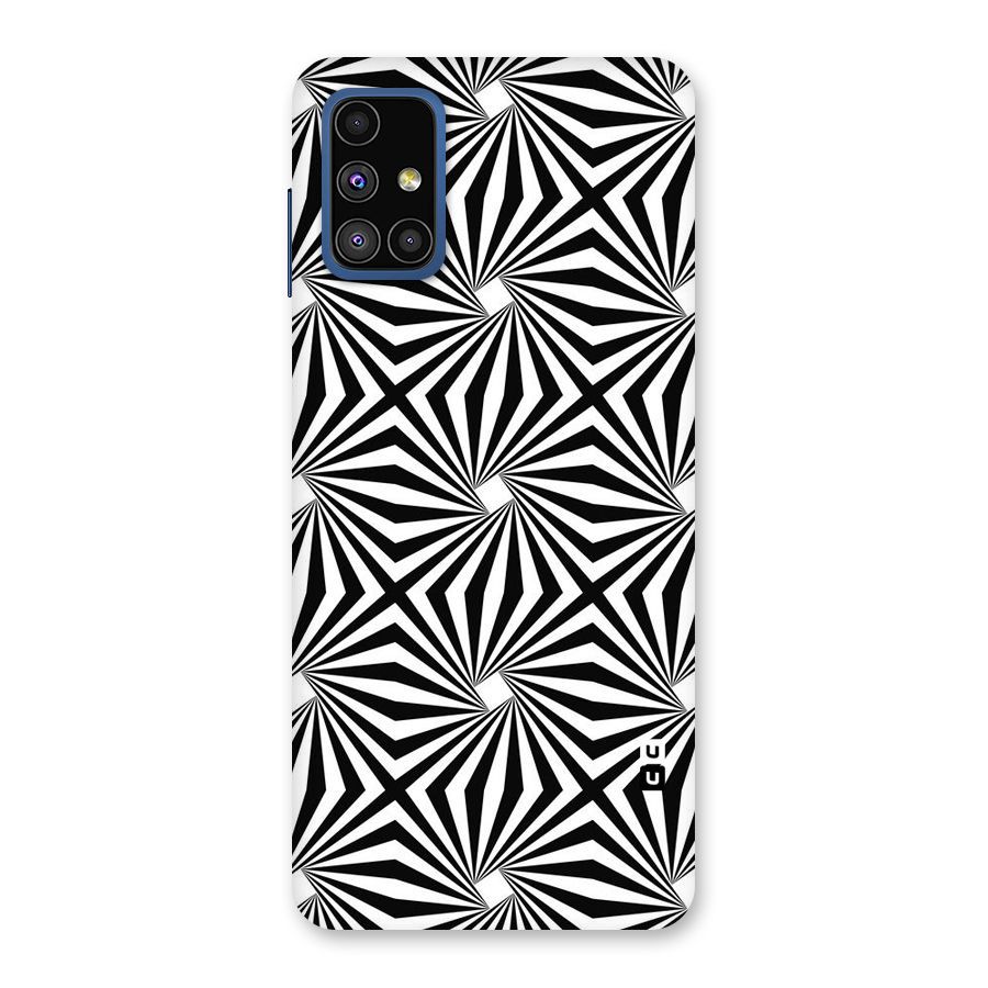 Monochromatic Swirls Back Case for Galaxy M51