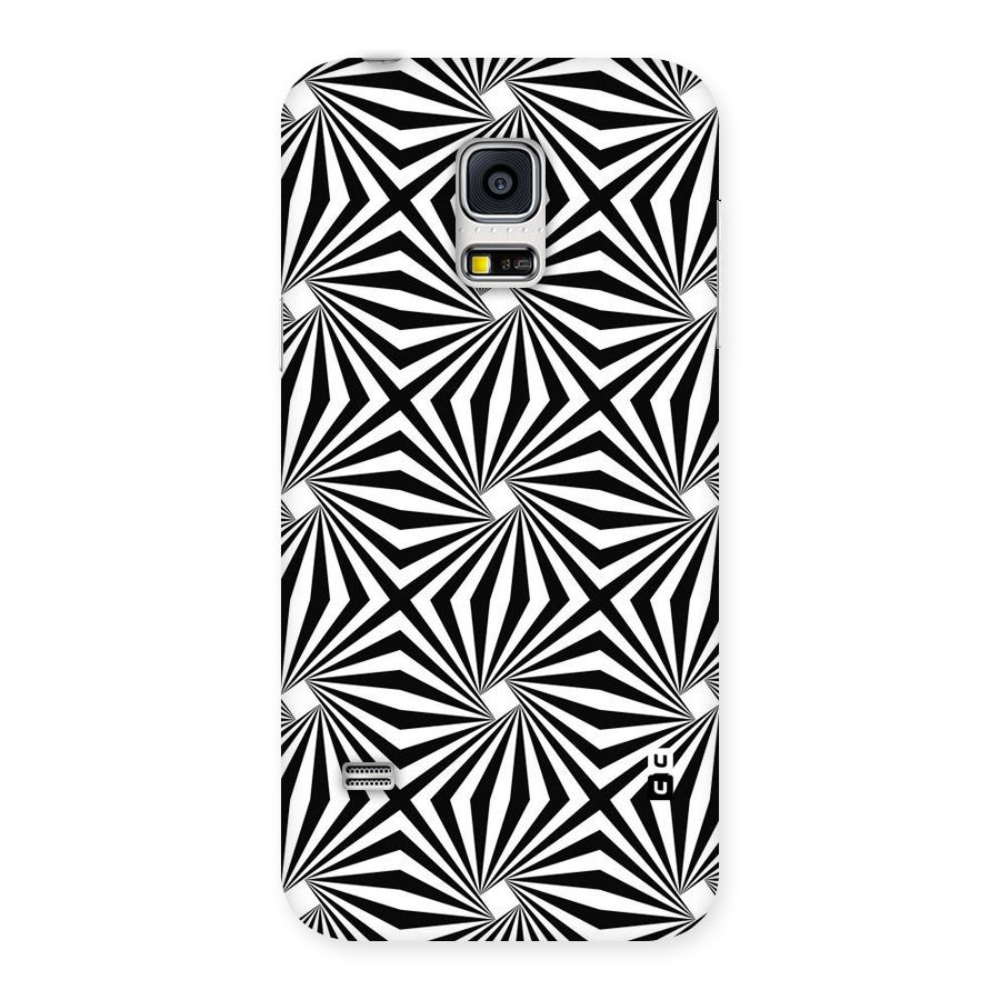 Monochromatic Swirls Back Case for Galaxy S5 Mini