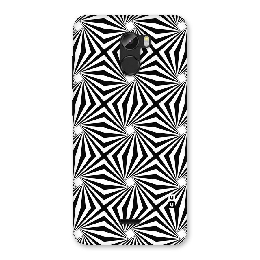 Monochromatic Swirls Back Case for Gionee X1