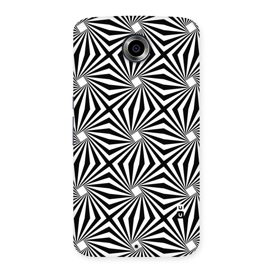 Monochromatic Swirls Back Case for Nexsus 6