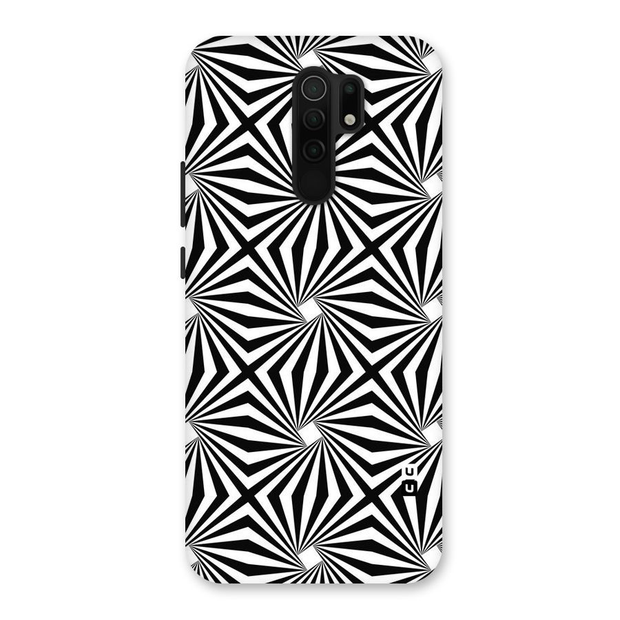 Monochromatic Swirls Back Case for Poco M2