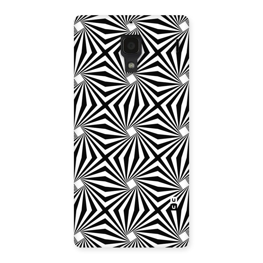 Monochromatic Swirls Back Case for Redmi 1S