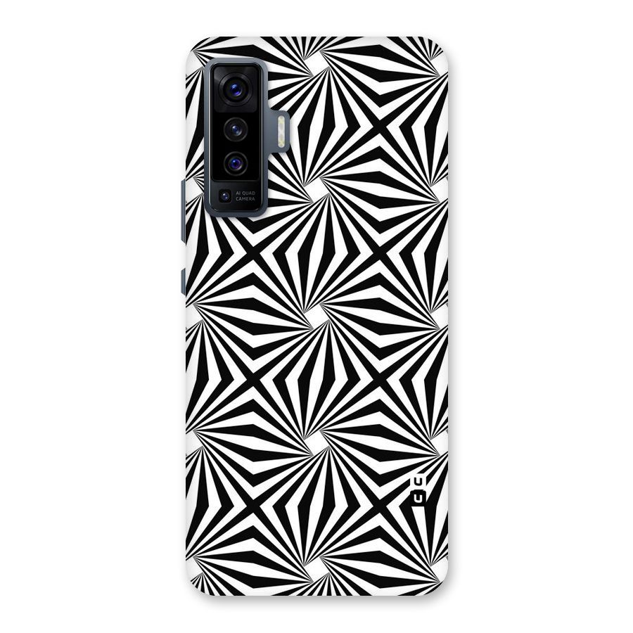 Monochromatic Swirls Back Case for Vivo X50