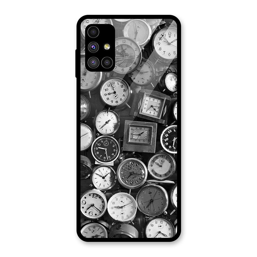 Monochrome Collection Glass Back Case for Galaxy M51