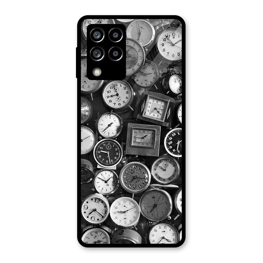 Monochrome Collection Glass Back Case for Galaxy M53 5G
