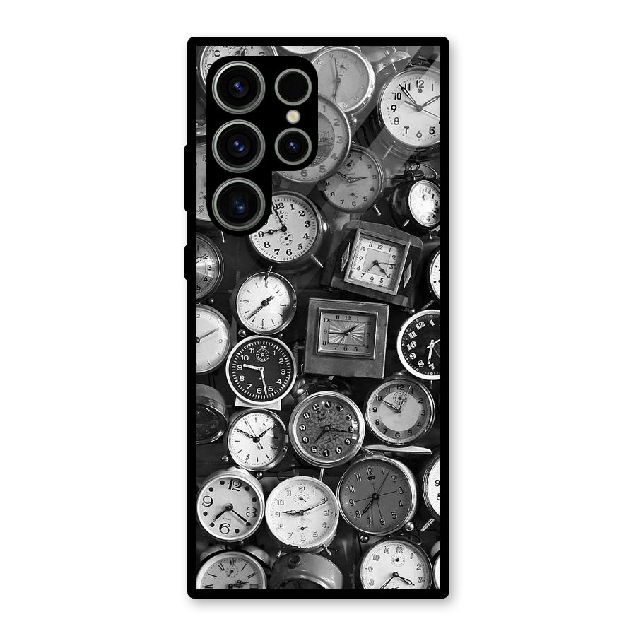 Monochrome Collection Glass Back Case for Galaxy S23 Ultra
