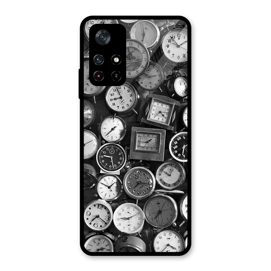 Monochrome Collection Glass Back Case for Poco M4 Pro 5G