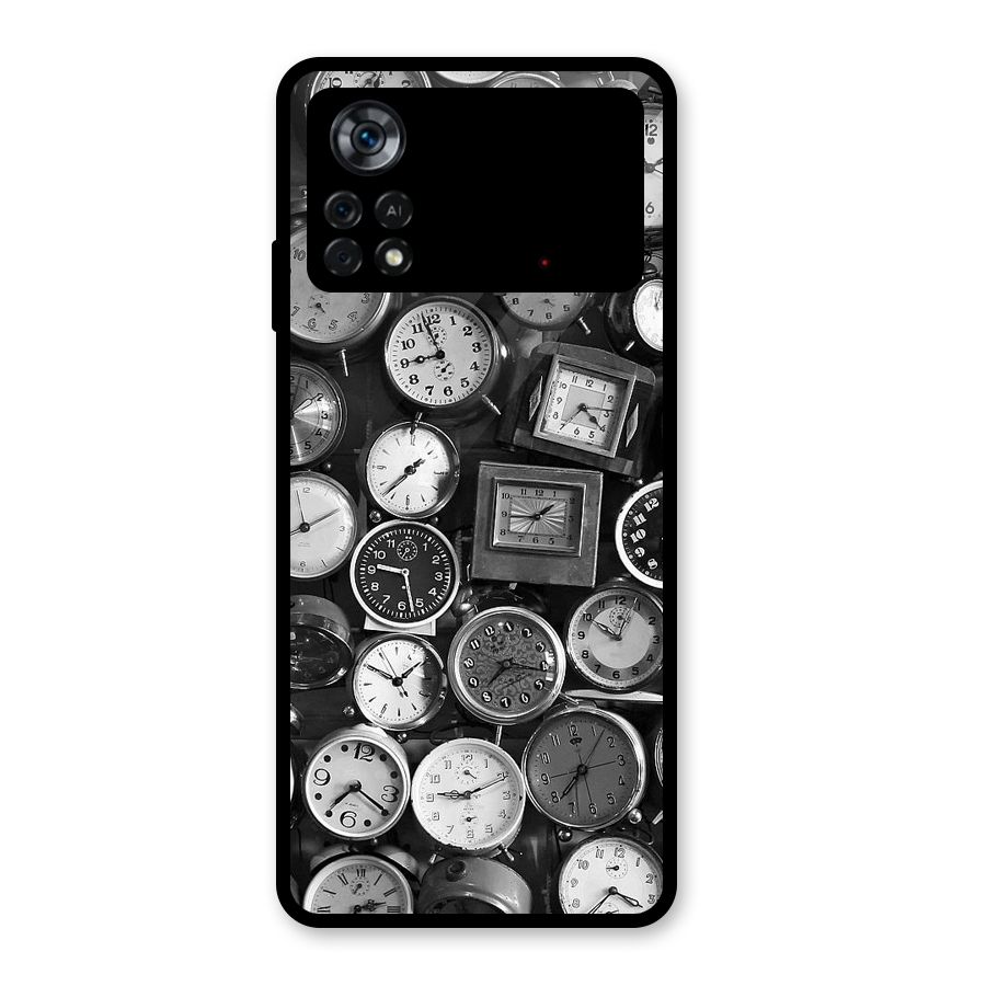 Monochrome Collection Glass Back Case for Poco X4 Pro 5G