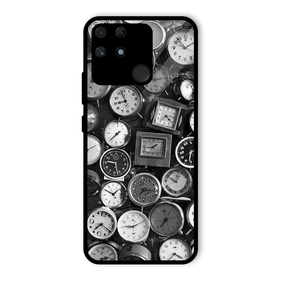 Monochrome Collection Glass Back Case for Realme Narzo 50A