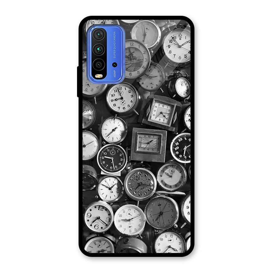 Monochrome Collection Glass Back Case for Redmi 9 Power