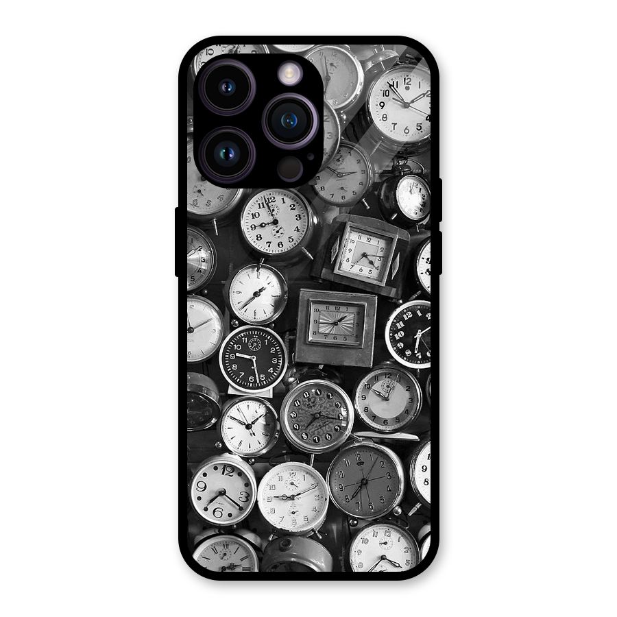 Monochrome Collection Glass Back Case for iPhone 14 Pro Max
