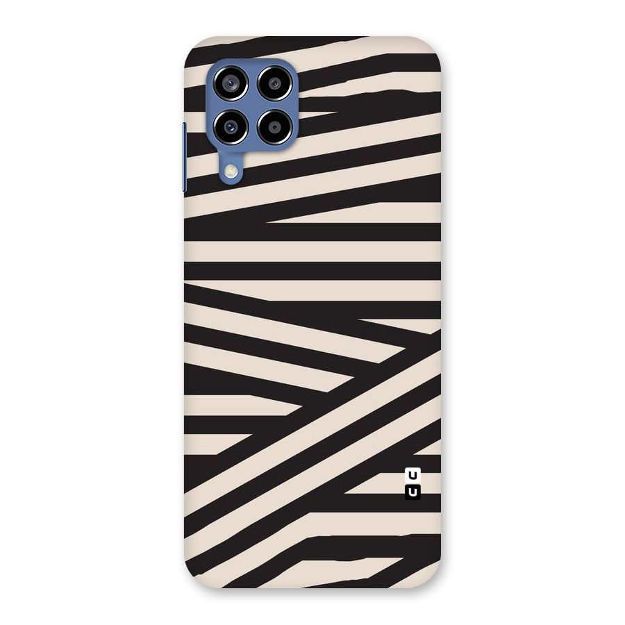 Monochrome Lines Back Case for Galaxy M53 5G