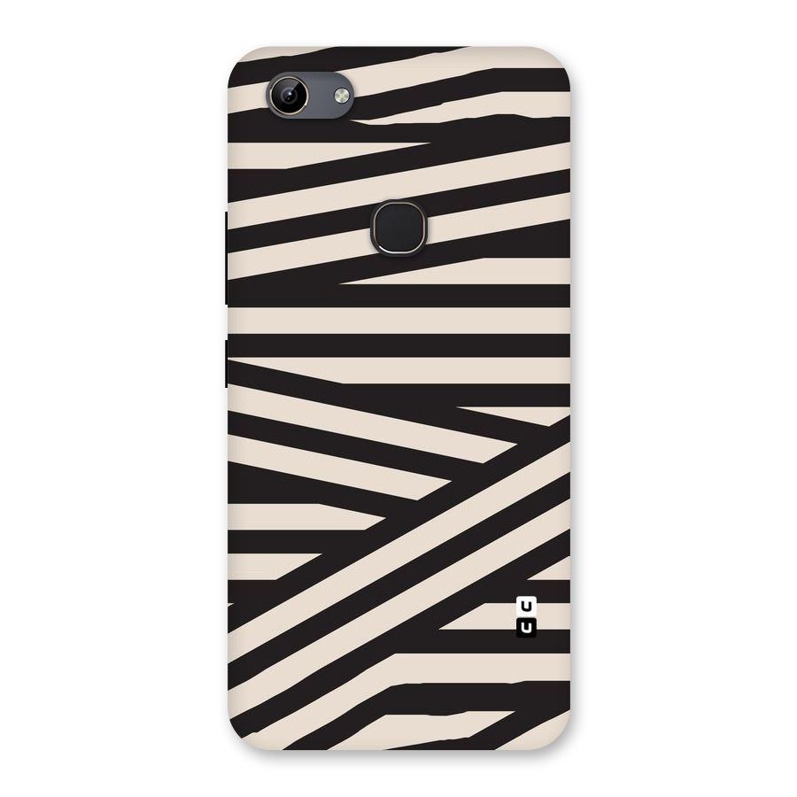 Monochrome Lines Back Case for Vivo Y81