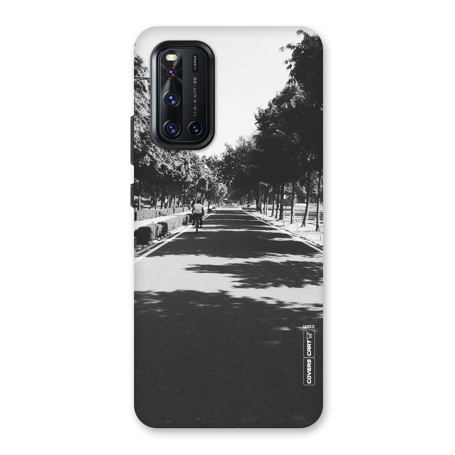Monochrome Path Back Case for Vivo V19