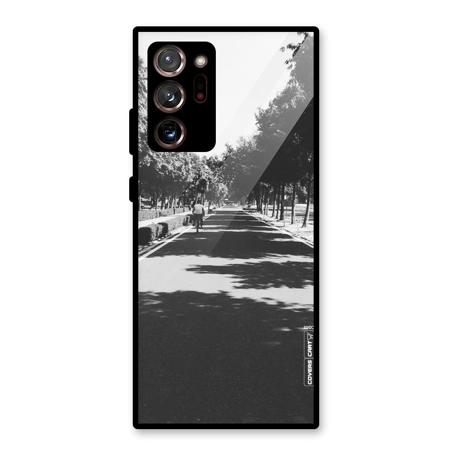 Monochrome Path Glass Back Case for Galaxy Note 20 Ultra 5G