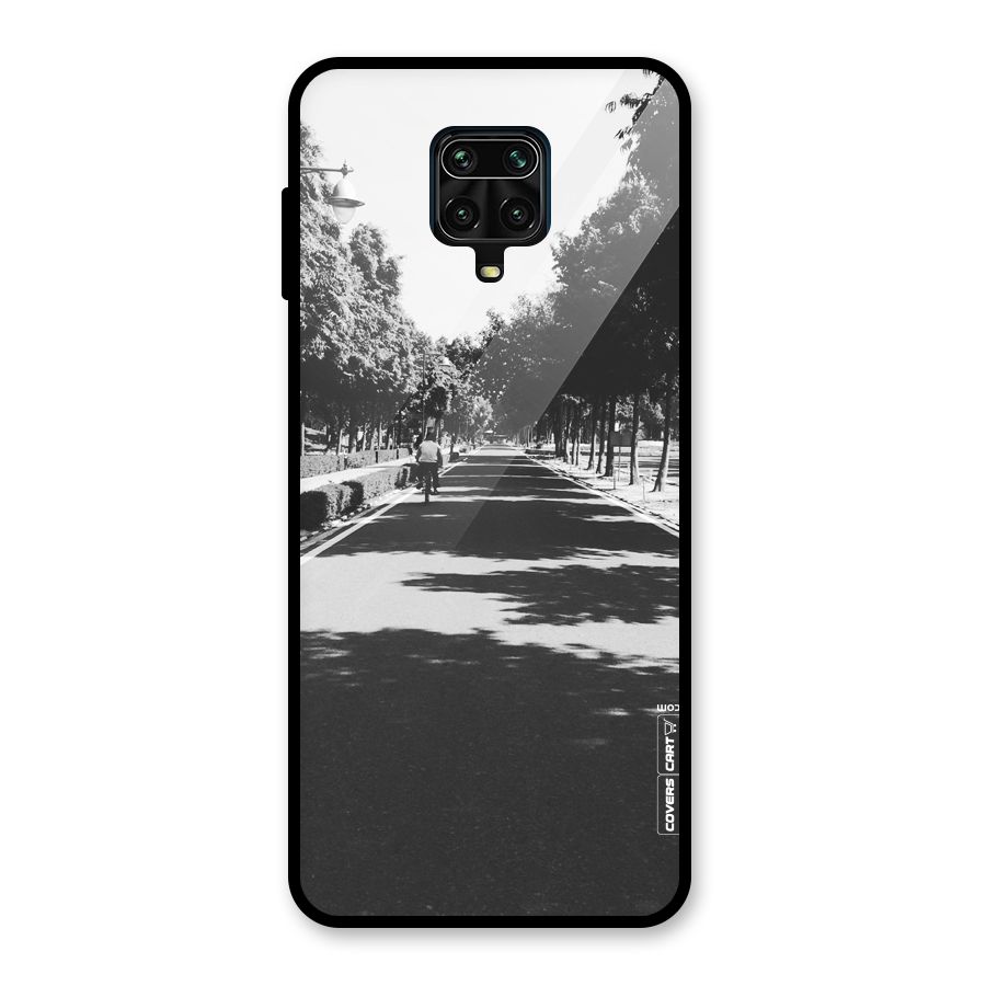 Monochrome Path Glass Back Case for Redmi Note 10 Lite