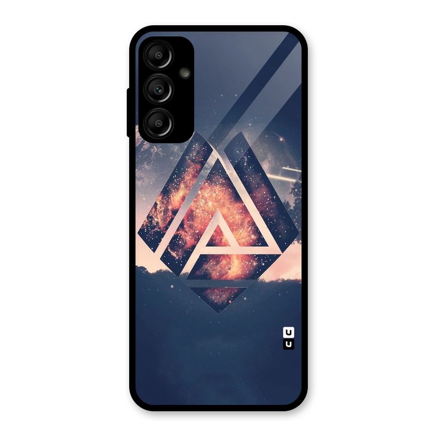 Moon Abstract Glass Back Case for Galaxy A14 5G