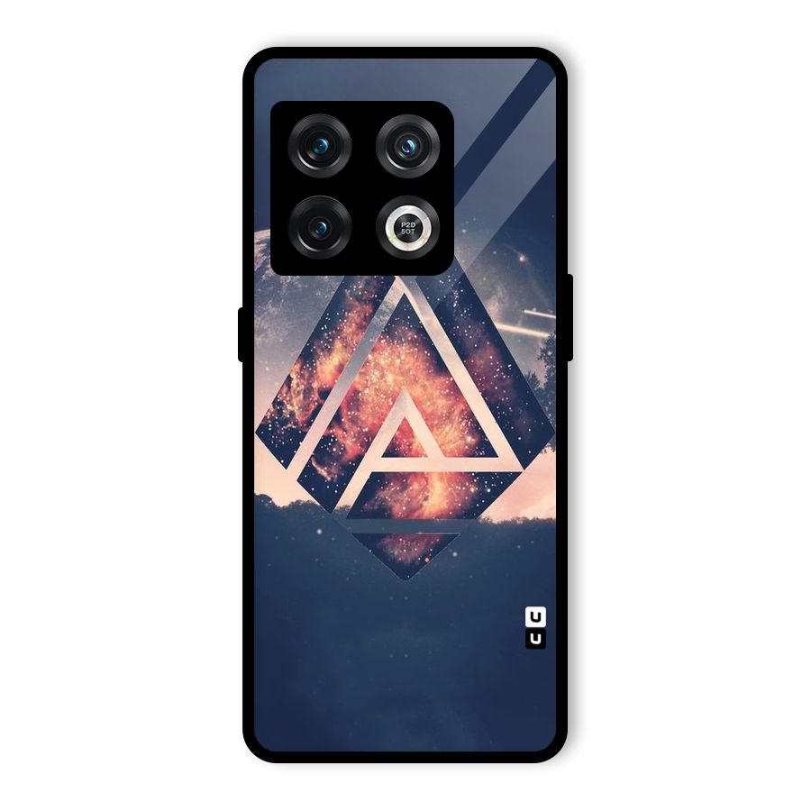 Moon Abstract Glass Back Case for OnePlus 10 Pro 5G