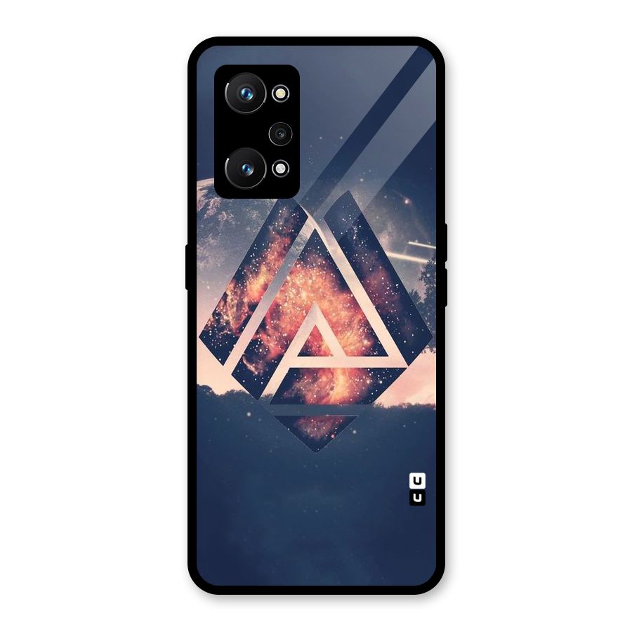 Moon Abstract Glass Back Case for Realme GT Neo 3T