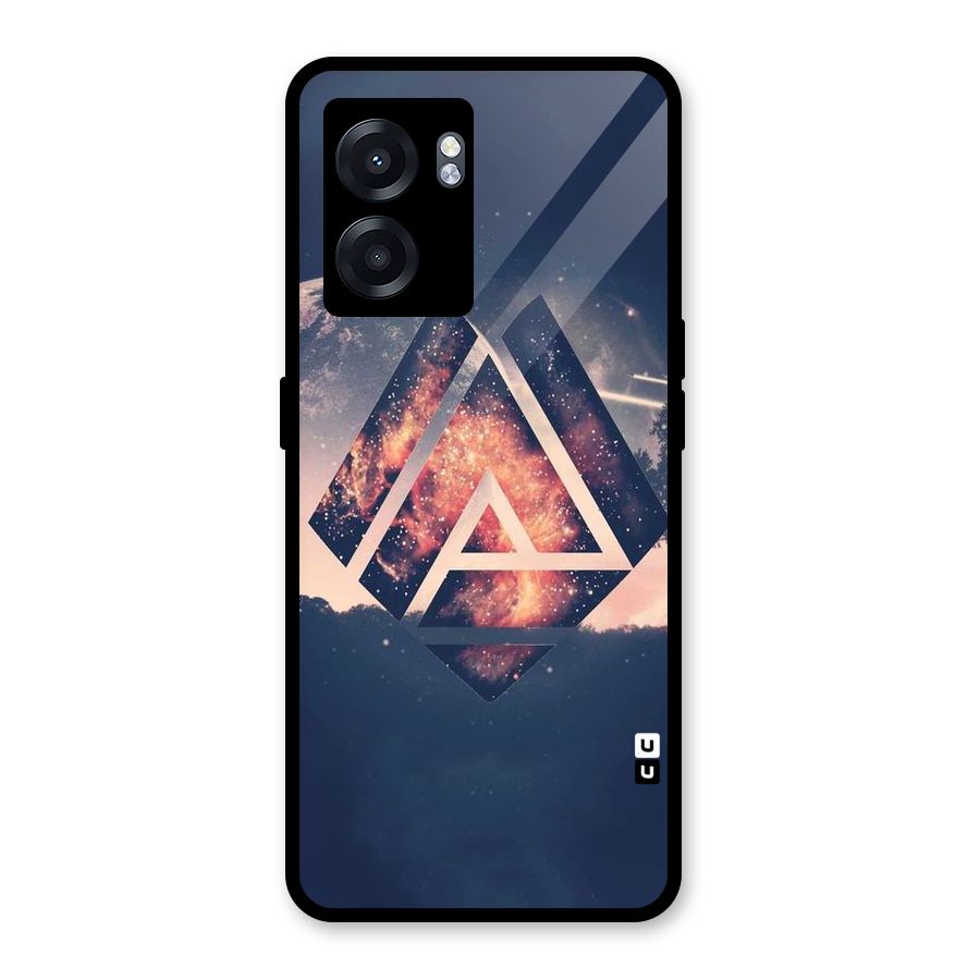Moon Abstract Glass Back Case for Realme Narzo 50 5G