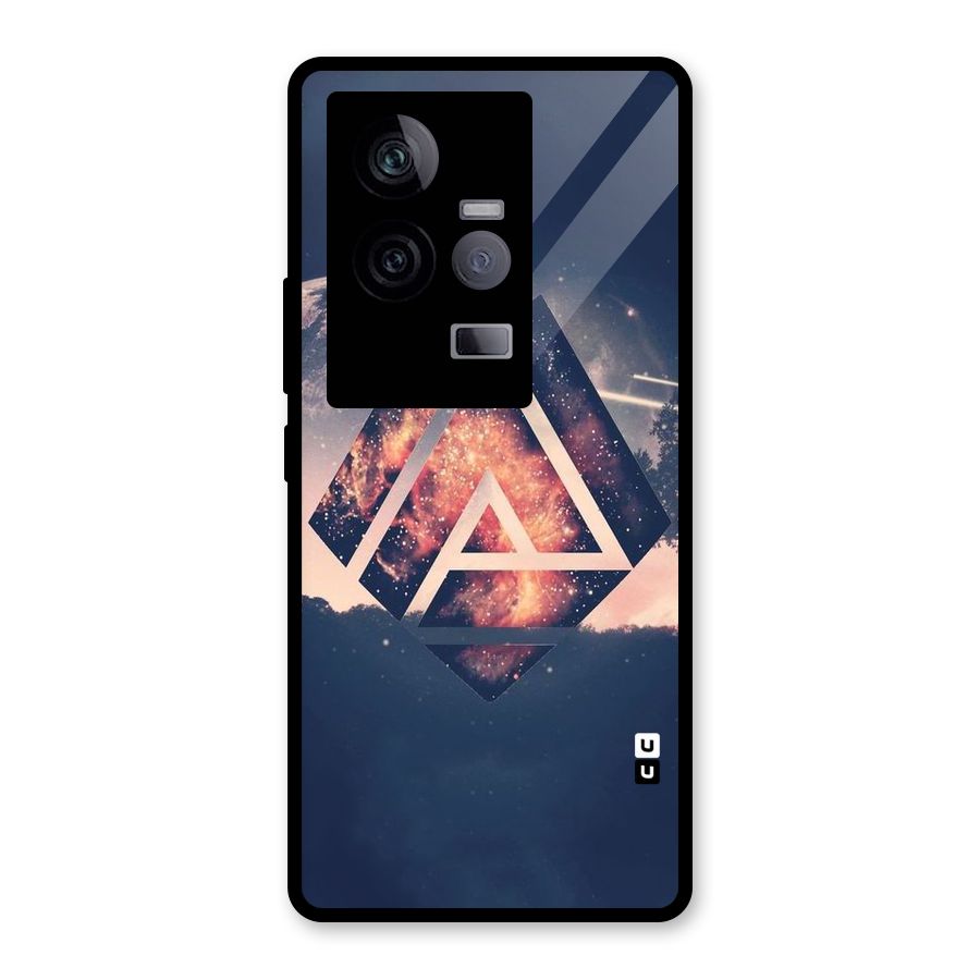 Moon Abstract Glass Back Case for Vivo iQOO 11 5G