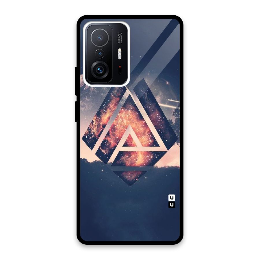 Moon Abstract Glass Back Case for Xiaomi 11T Pro