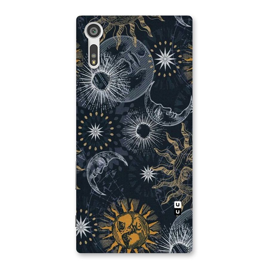 Moon And Sun Back Case for Xperia XZ