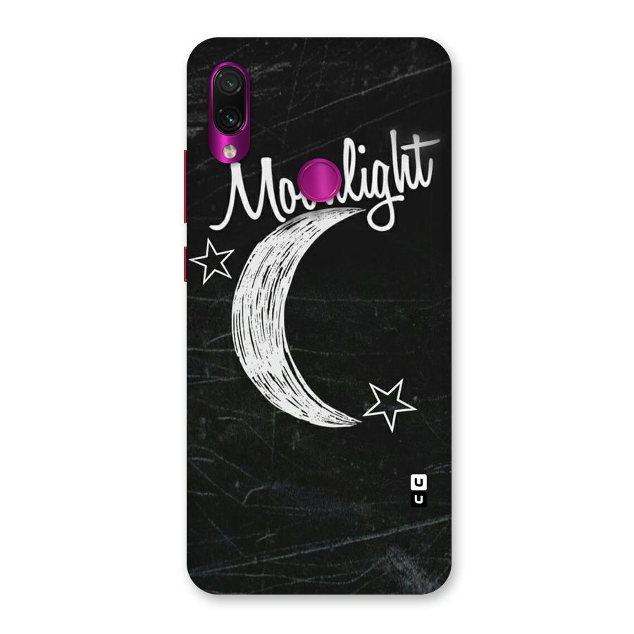Moon Light Back Case for Redmi Note 7 Pro